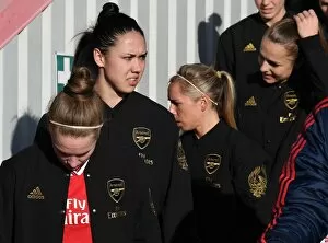Images Dated 19th January 2020: Arsenal vs Chelsea: Manuela Zinsberger Prepares for FA WSL Clash