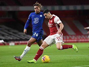Arsenal V Chelsea 2020-21 Prints: Arsenal vs. Chelsea: Martinelli vs