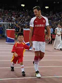 Arsenal V Chelsea - Pre Season 2017-18 Prints: Arsenal vs. Chelsea: Mesut Ozil Leads Arsenal in Pre-Season Friendly, Beijing 2017