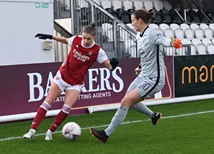 Arsenal Women V Chelsea Women 2020-21 Prints: Arsenal vs Chelsea: Miedema vs Berger Battle in FA Womens Super League