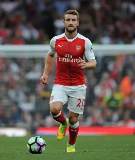 Arsenal V Chelsea 2016-17 Prints: Arsenal vs Chelsea: Mustafi's Emirates Showdown (2016-17)