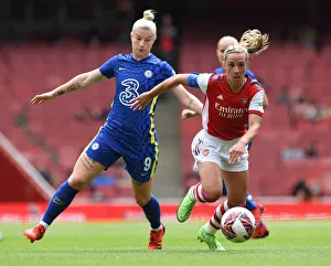 Arsenal Women V Chelsea Women - Mind Series 2021-22 Prints: Arsenal vs Chelsea: Nobbs vs England - Mind Series 2021-22 Pre-Season Clash