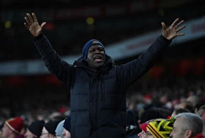 Images Dated 19th January 2019: Arsenal vs. Chelsea: A Sea of Passion at the Emirates Stadium