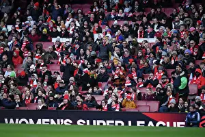 Arsenal vs. Chelsea: A Sea of Passionate Fans at the Emirates Stadium - FA Women's Super League 2022-23