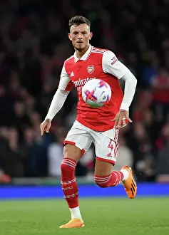 Arsenal vs. Chelsea Showdown: Ben White's Unwavering Focus at Emirates Stadium (2022-23 Premier League)