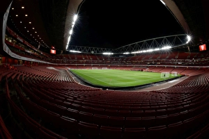 Arsenal V Chelsea - Capital One Cup 4th Rd 2013-14 Prints: Arsenal vs Chelsea Showdown: Capital One Cup Battle at Emirates Stadium