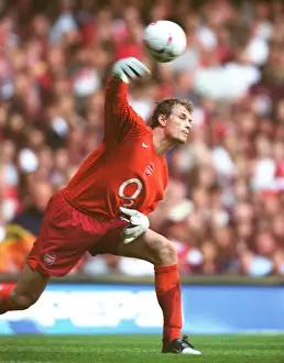Chelsea V Arsenal - Comm Shield 2005-06 Prints: Arsenal vs. Chelsea Showdown: Jens Lehmann's Epic Performance at The Millennium Stadium