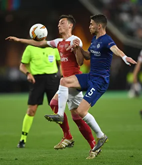 Arsenal vs. Chelsea Showdown: Ozil vs. Jorginho Battle in Europa League Final, Baku