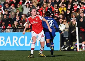 Arsenal Women V Chelsea Women 2019-20 Prints: Arsenal vs Chelsea: Tense Battle in FA Womens Super League