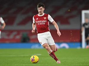 Arsenal V Chelsea 2020-21 Prints: Arsenal vs Chelsea: Tierney in Action at the Emirates, Premier League 2020-21
