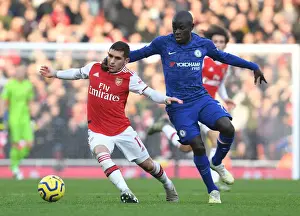 Arsenal vs. Chelsea: Torreira Fouls Kante in Intense Premier League Clash (December 2019)