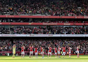 Arsenal V Chelsea 2021-22 Prints: Arsenal vs. Chelsea: United Fans and Players Show Appreciation Before Premier League Clash at Emirates Stadium