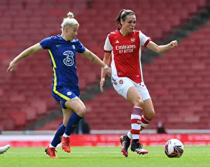 Arsenal Women V Chelsea Women - Mind Series 2021-22 Prints: Arsenal vs. Chelsea: Women's Football Rivalry Ignites at Emirates Stadium