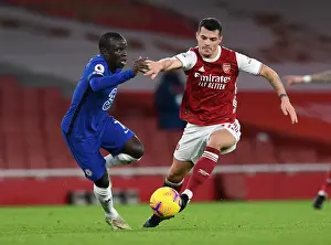 Arsenal vs. Chelsea: Xhaka vs. Kante - Premier League Battle at Emirates Stadium (December 2020)