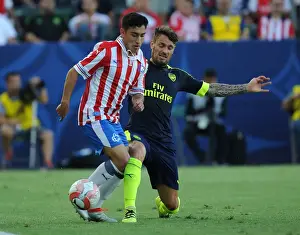Arsenal vs. Chivas: Debuchy Tackles Torres in Pre-Season Clash