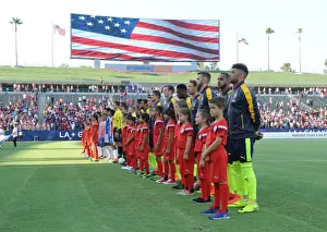Arsenal V Chivas 2016-17 Prints: Arsenal vs. Chivas: Pre-Season Clash at StubHub Center (2016-17)