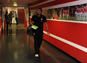Arsenal V Coventry City - Capital One Cup 2012-13 Prints: Arsenal vs Coventry City: Andre Santos at Emirates Stadium - Capital One Cup 2012-13