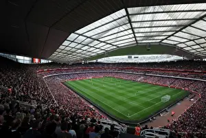 Arsenal V Crystal Palace 2014/15 Prints: Arsenal vs Crystal Palace: 2014/15 Premier League Clash at Emirates Stadium, London
