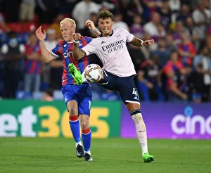 Crystal Palace V Arsenal 2022-23 Prints: Arsenal vs. Crystal Palace: Ben White vs. Will Hughes - A Premier League Battle (2022-23)
