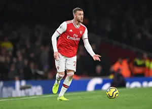 Arsenal V Crystal Palace 2019-20 Prints: Arsenal vs Crystal Palace: Calum Chambers in Action at Emirates Stadium