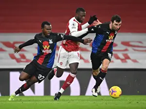 Arsenal vs Crystal Palace: Pepe Takes on Mitchell and McArthur in Empty Emirates Stadium (Premier League 2020-21)
