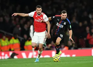Arsenal vs Crystal Palace: Sokratis Clashes with McArthur in Premier League Showdown