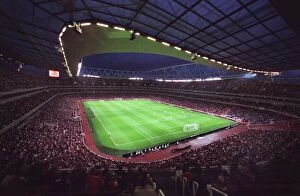 Emirates Stadium Collection: Arsenal vs Dinamo Zagreb: 2-1 Victory in the UEFA Champions League at Emirates Stadium