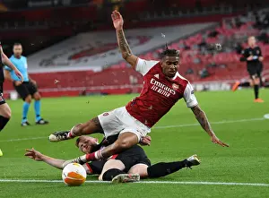 Arsenal V Dundalk 2020-21 Prints: Arsenal vs Dundalk: Emirates Stadium Battle in Empty UEFA Europa League Match