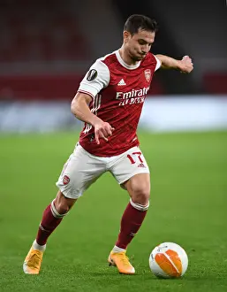 Arsenal V Dundalk 2020-21 Prints: Arsenal vs Dundalk: Empty Emirates Stadium in Europa League (2020-21)