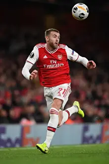 Arsenal V Eintracht Frankfurt 2019-20 Prints: Arsenal vs Eintracht Frankfurt: Calum Chambers in Action - UEFA Europa League 2019-20