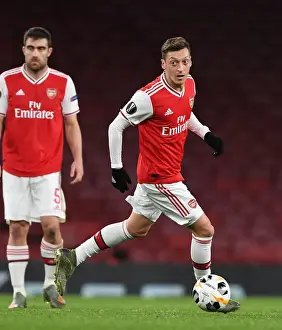 Arsenal V Eintracht Frankfurt 2019-20 Prints: Arsenal vs Eintracht Frankfurt: Mesut Ozil in Action - UEFA Europa League 2019-20