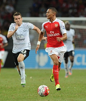 Arsenal V Everton - Asia Trophy 2015-16 Prints: Arsenal vs Everton: Asia Trophy Clash, 2015 - Kallang, Singapore