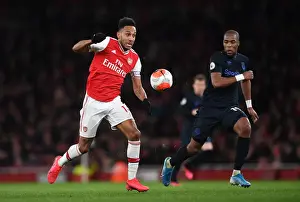 Arsenal V Everton 2019-20 Prints: Arsenal vs. Everton: Aubameyang Faces Off Against Sidibe in Premier League Showdown