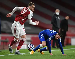 Arsenal vs Everton: Clash at Emirates Amidst Empty Stands (2020-21)