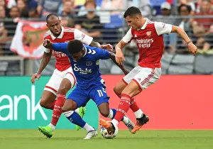 Arsenal V Everton - Pre Season 2022-23 Prints: Arsenal vs. Everton: Clash of Giants in Pre-Season Friendly