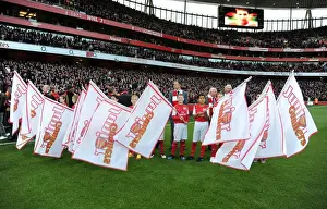 Arsenal vs. Everton: Jnr Gunners Pre-Match Activities, Premier League 2011-12