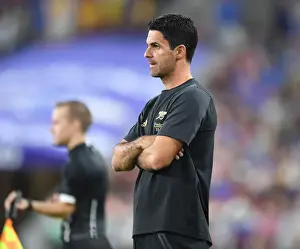 Arsenal V Everton - Pre Season 2022-23 Prints: Arsenal vs. Everton: Mikel Arteta Leads Gunners in Pre-Season Friendly, Baltimore 2022