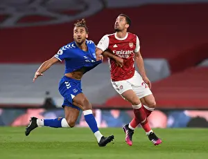 Arsenal vs Everton: Pablo Mari Clashes with Dominic Calvert-Lewin in Intense Premier League Battle