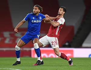 Arsenal vs. Everton: Pablo Mari vs. Dominic Calvert-Lewin in Intense Battle at Emirates Stadium