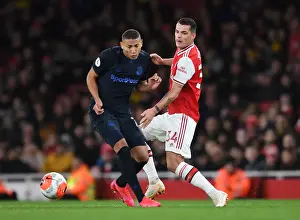 Arsenal V Everton 2019-20 Prints: Arsenal vs Everton: Xhaka vs Richarlison Clash in Premier League Showdown