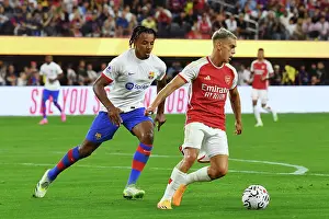 Arsenal V FC Barcelona Pre Season - 2023-24 Prints: Arsenal vs. FC Barcelona: Battle in California - Pre-Season Friendly 2023