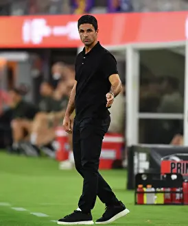Arsenal V FC Barcelona Pre Season - 2023-24 Prints: Arsenal vs. FC Barcelona: Mikel Arteta's Pre-Season Showdown at SoFi Stadium (2023)