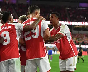 Arsenal V FC Barcelona Pre Season - 2023-24 Prints: Arsenal vs. FC Barcelona: Pre-Season Clash at SoFi Stadium (2023)