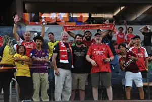 Arsenal V FC Barcelona Pre Season - 2023-24 Prints: Arsenal vs. FC Barcelona: Pre-Season Clash at SoFi Stadium, 2023