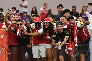 Arsenal V FC Barcelona Pre Season - 2023-24 Prints: Arsenal vs. FC Barcelona: Pre-Season Clash at SoFi Stadium, 2023