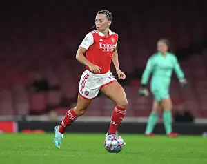 Arsenal Women V FC Zurich Frauen 2022-23 Prints: Arsenal vs. FC Zurich: Battle in Champions League Group C - Katie McCabe in Action