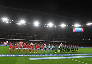 Arsenal Women V FC Zurich Frauen 2022-23 Prints: Arsenal vs FC Zurich: Battle in the UEFA Women's Champions League at Emirates Stadium