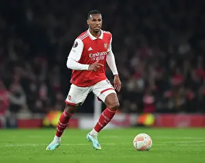 Arsenal V FC Zurich 2022-23 Prints: Arsenal vs FC Zurich: Gabriel Magalhaes in Action - UEFA Europa League Group A (2022-23)