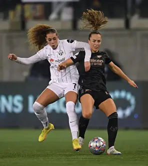 FC Zurich Frauen V Arsenal Women 2022-23 Prints: Arsenal vs. FC Zurich Women: UEFA Champions League Clash in Schaffhausen