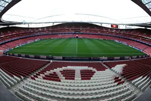 Arsenal V Fenerbahce 2013-14 Prints: Arsenal vs Fenerbahce: UEFA Champions League Play-offs at Emirates Stadium